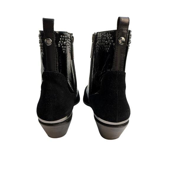 Donald J Pliner Jessiespol Western Couture Collection Ankle Boots Leather 7.5 - Picture 7 of 13